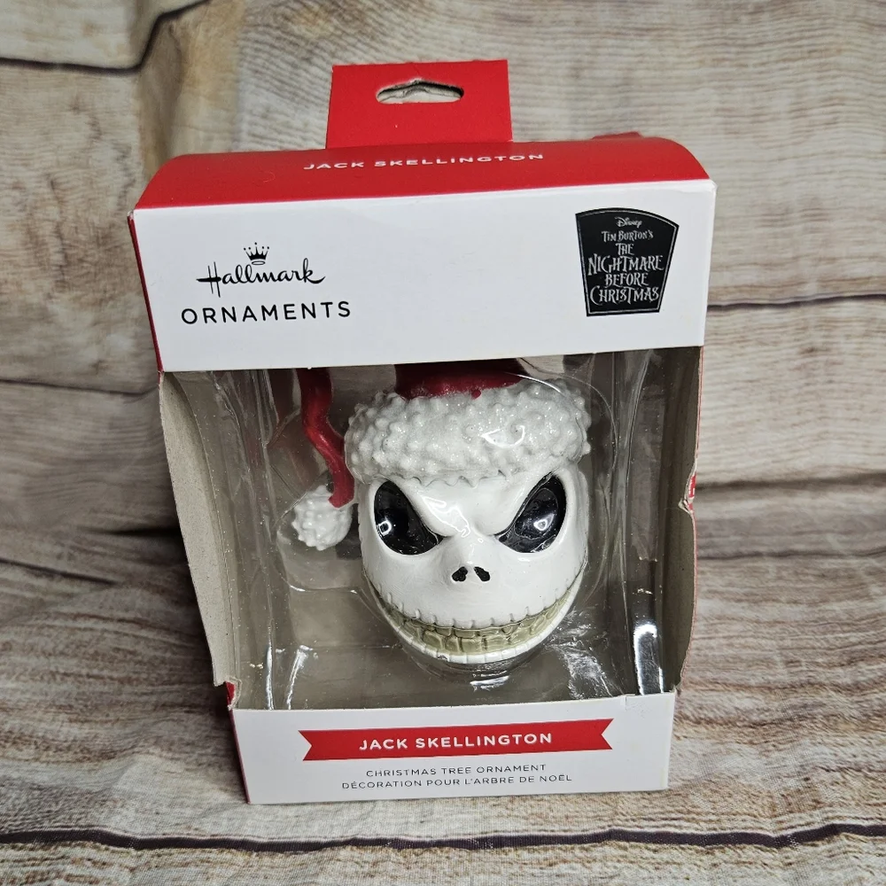 Disney Nightmare Before Christmas Jack Skellington Santa Christmas ornament